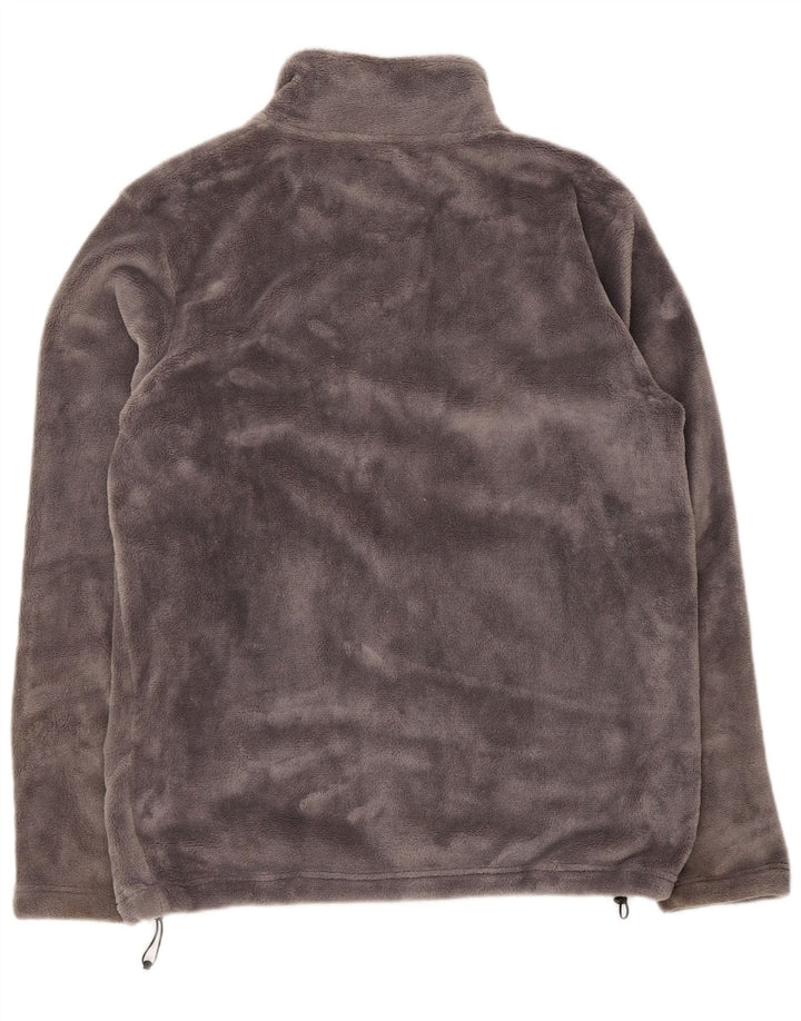 Brugi Mens Fleece Jacket UK 42 XL Grey Polyester