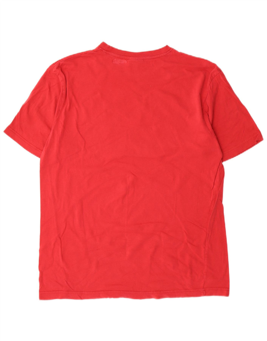 Uncle Sam Mens Graphic T-Shirt Top Medium Red Cotton