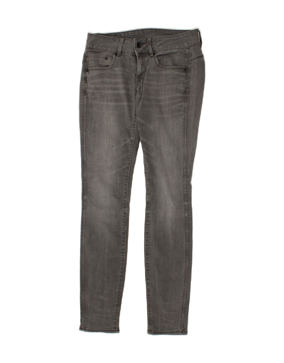 G-STAR Womens Skinny Jeans W27 L32 Grey Cotton Vintage G-Star and Second-Hand G-Star from Messina Hembry 