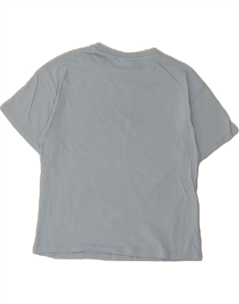 ZARA Girls Graphic T-Shirt Top 9-10 Years Blue Vintage Zara and Second-Hand Zara from Messina Hembry 