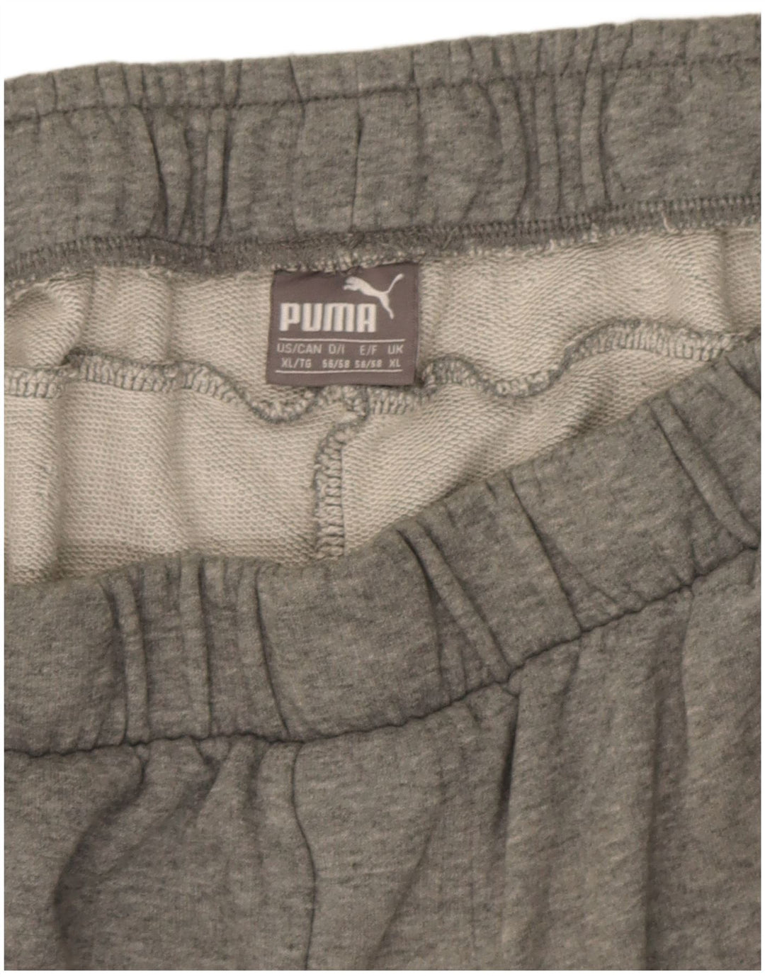 Puma Mens Sport Shorts XL Grey Flecked Cotton