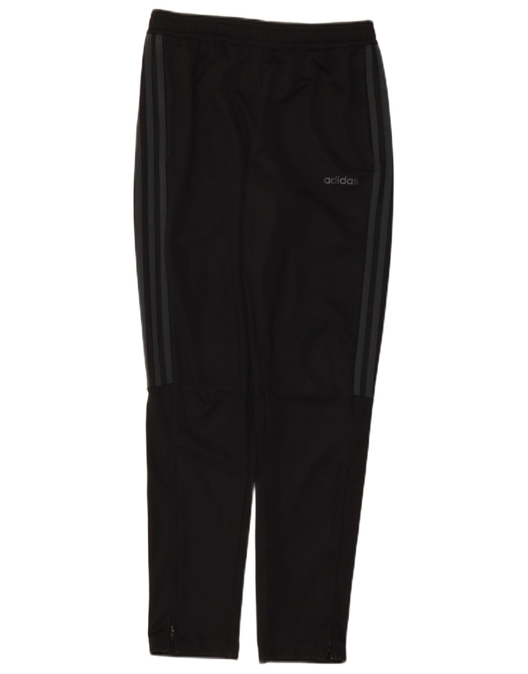 Adidas Boys Aeroready Tracksuit Trousers 13-14 Years Black Polyester