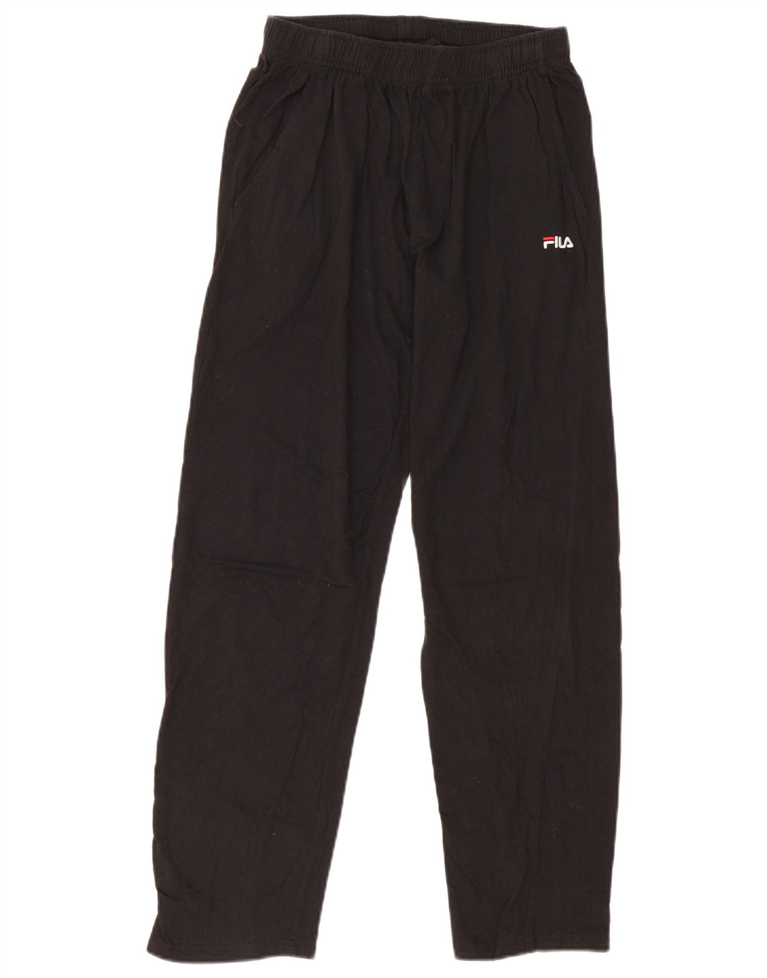 Fila Mens Tracksuit Trousers XS Black Cotton