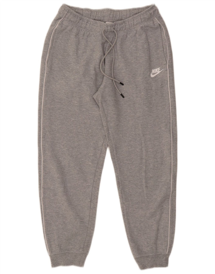 Nike Mens Tracksuit Trousers Joggers Small Grey Cotton