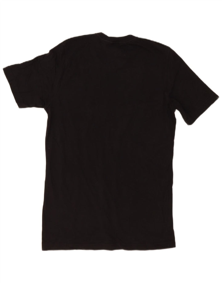 Adidas Mens Graphic T-Shirt Top Small Black Cotton