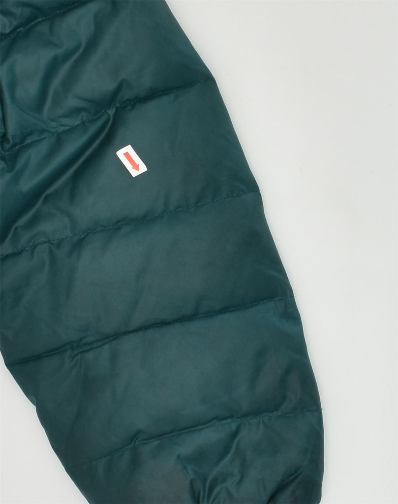 CHAMPION Boys Padded Jacket 9-10 Years Medium Green Polyester | Vintage Champion | Thrift | Second-Hand Champion | Used Clothing | Messina Hembry 