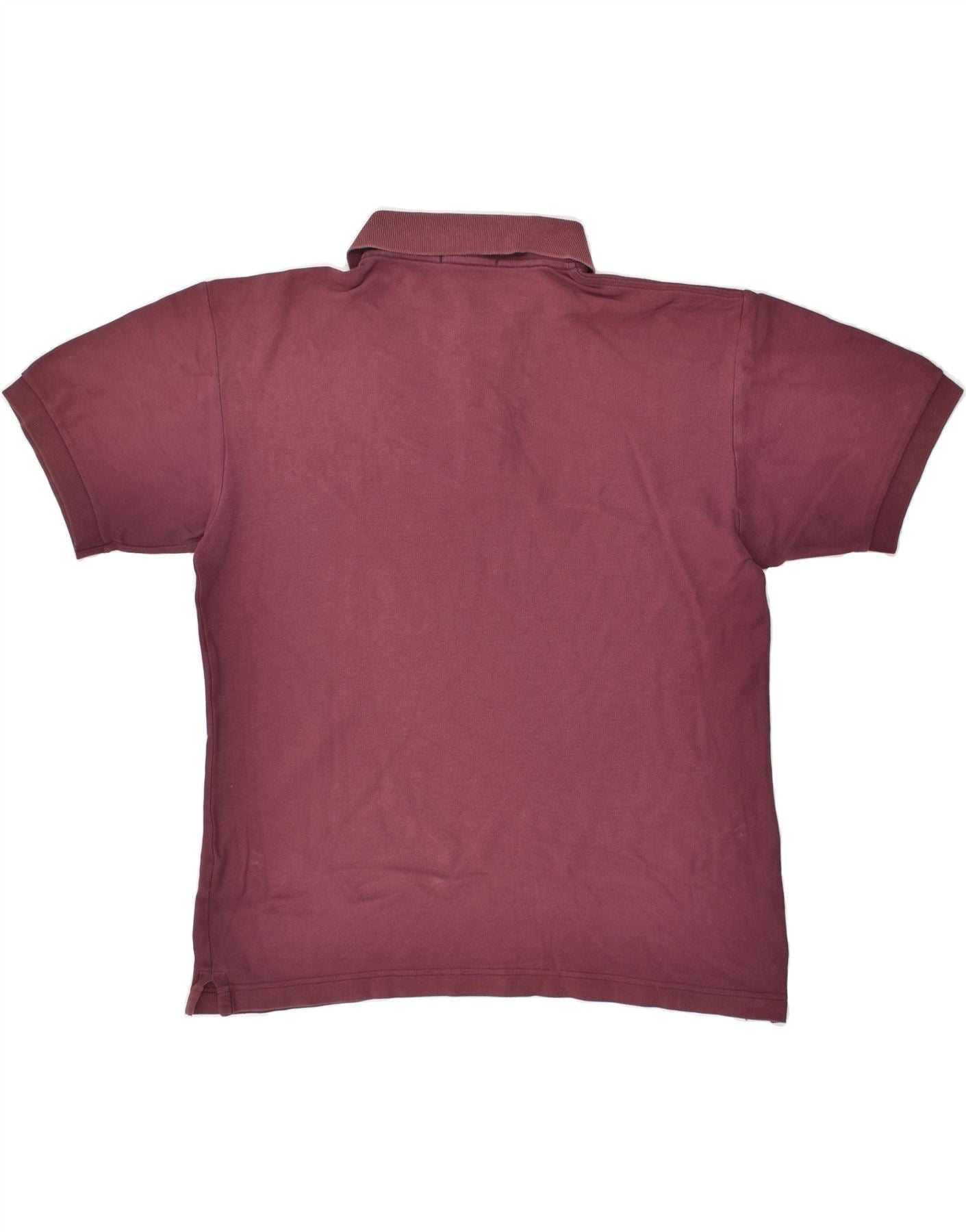 Burgundy fila best sale shirt