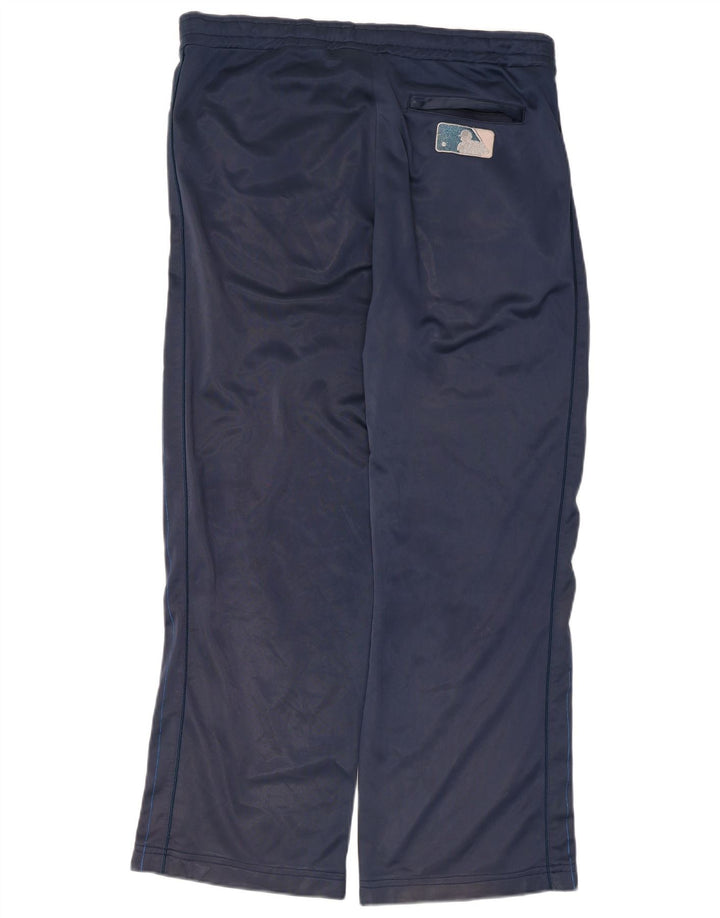 Majestic Mens Cooperstown Graphic Tracksuit Trousers XL Navy Blue Polyester