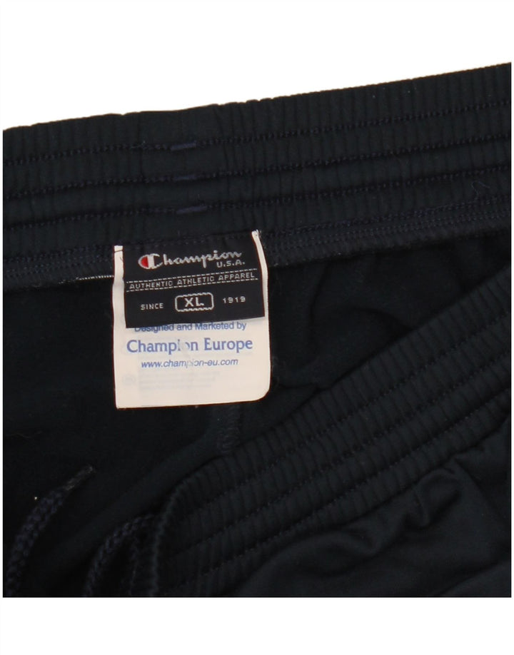 Champion Mens Tracksuit Trousers XL  Navy Blue Polyester
