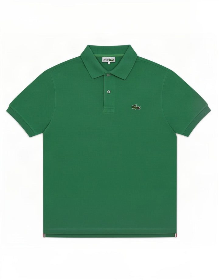 Lacoste Mens Polo Shirt Medium Green Cotton