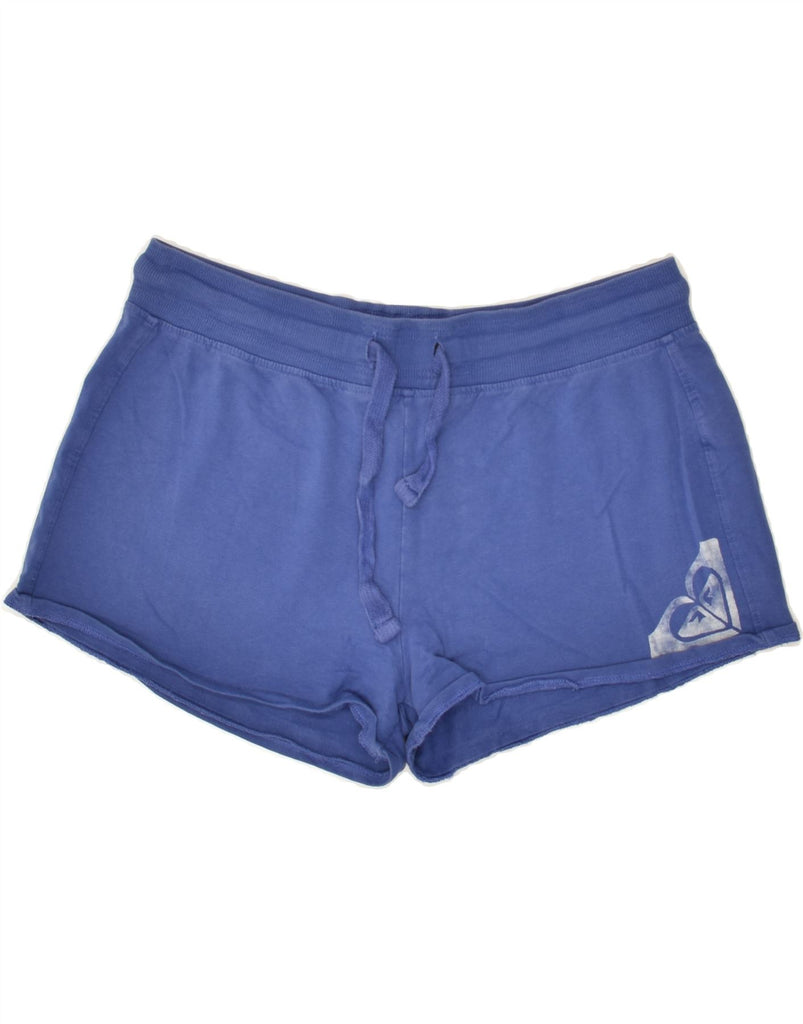 ROXY Womens Sport Shorts UK 18 XL Blue Cotton | Vintage Roxy | Thrift | Second-Hand Roxy | Used Clothing | Messina Hembry 