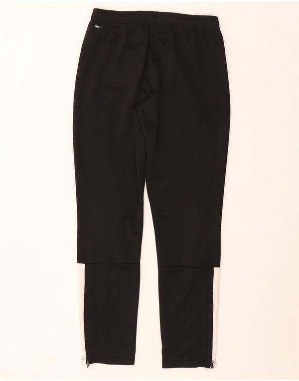 Puma Boys Tracksuit Trousers 13-14 Years Black Colourblock Polyester