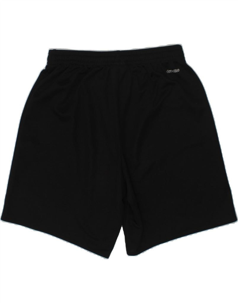 ADIDAS Boys Climalite Sport Shorts 11-12 Years Black Polyester | Vintage Adidas | Thrift | Second-Hand Adidas | Used Clothing | Messina Hembry 