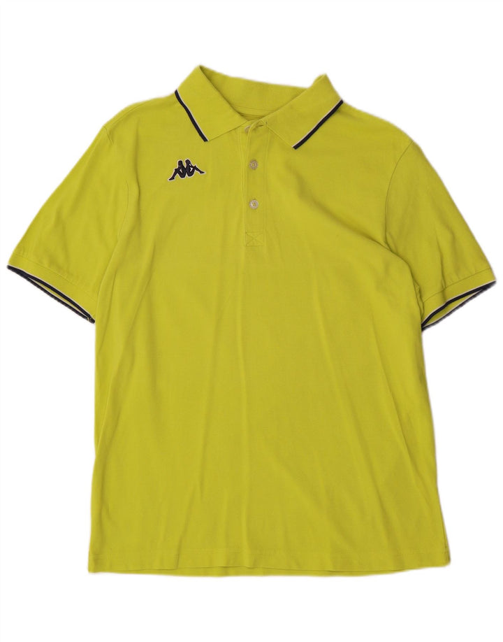 KAPPA Womens Polo Shirt Medium Green