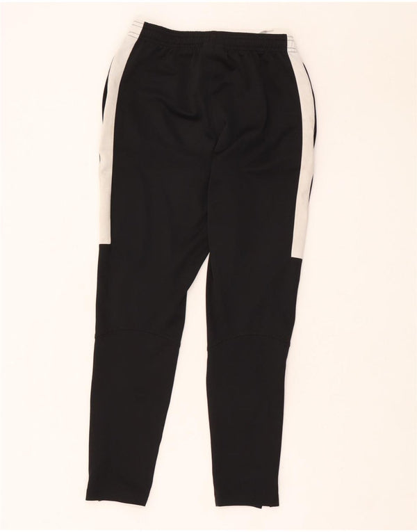 Nike Boys Dri Fit Tracksuit Trousers 10-11 Years Medium Black Colourblock