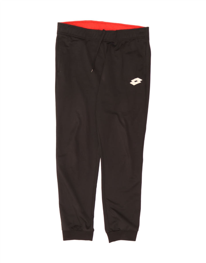 LOTTO Mens Tracksuit Trousers Joggers Medium  Black Polyester Sports Vintage Lotto and Second-Hand Lotto from Messina Hembry 