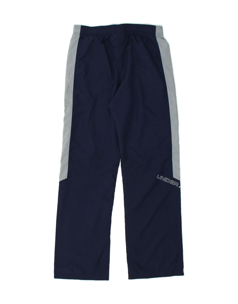 UNDER ARMOUR Boys Tracksuit Trousers 15-16 Years Large Navy Blue | Vintage Under Armour | Thrift | Second-Hand Under Armour | Used Clothing | Messina Hembry 