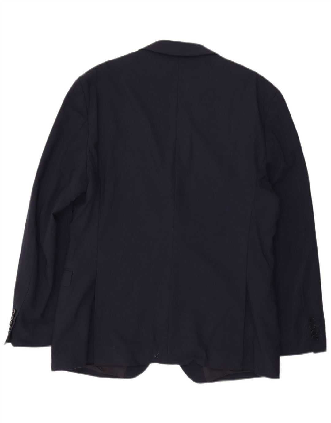 Ted Baker Mens Slim Fit 2 Button Blazer Jacket UK 46 3XL Navy Blue Wool