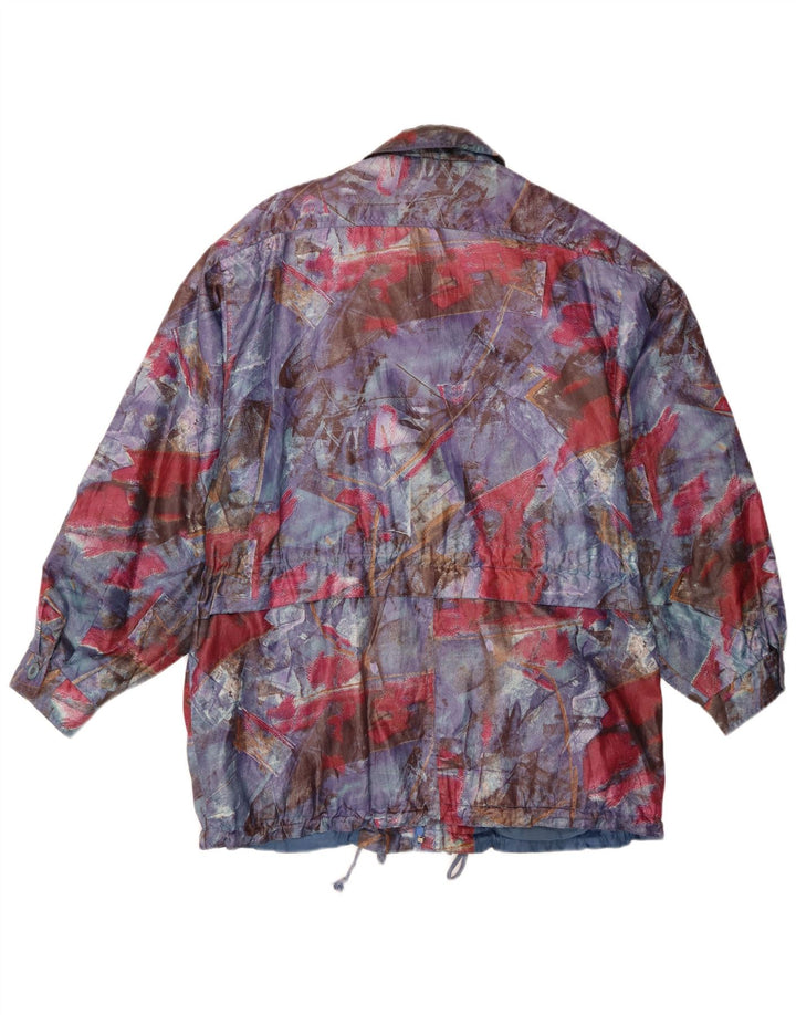 Vintage Womens Windbreaker Jacket EU 40/42 Large Multicoloured