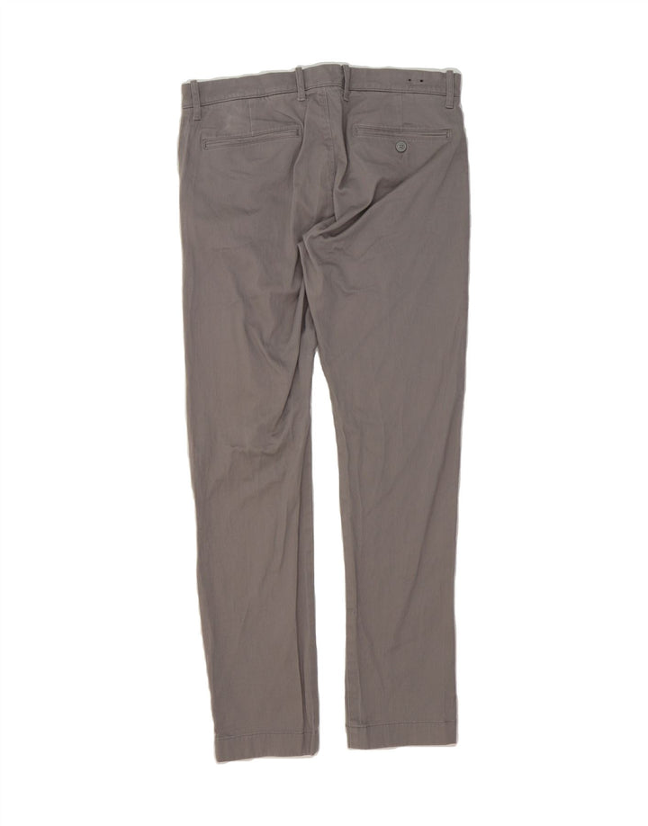 J. CREW Womens Slim Chino Trousers W31 L30 Grey Cotton Vintage J. Crew and Second-Hand J. Crew from Messina Hembry 