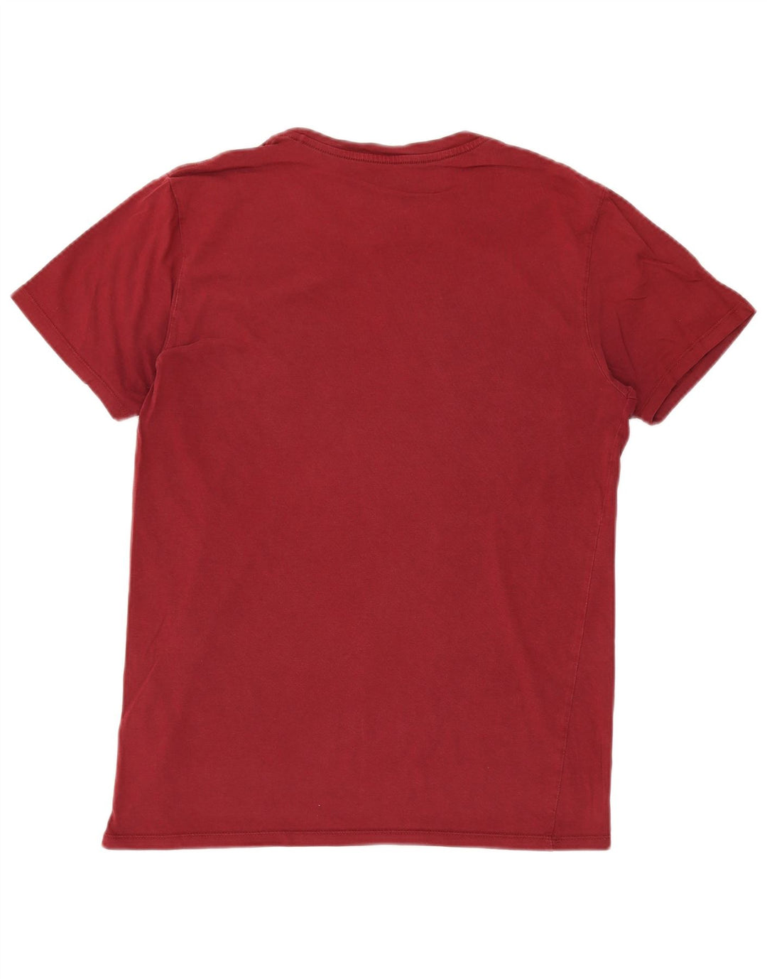 LEVI'S Mens Graphic T-Shirt Top Medium Maroon Cotton