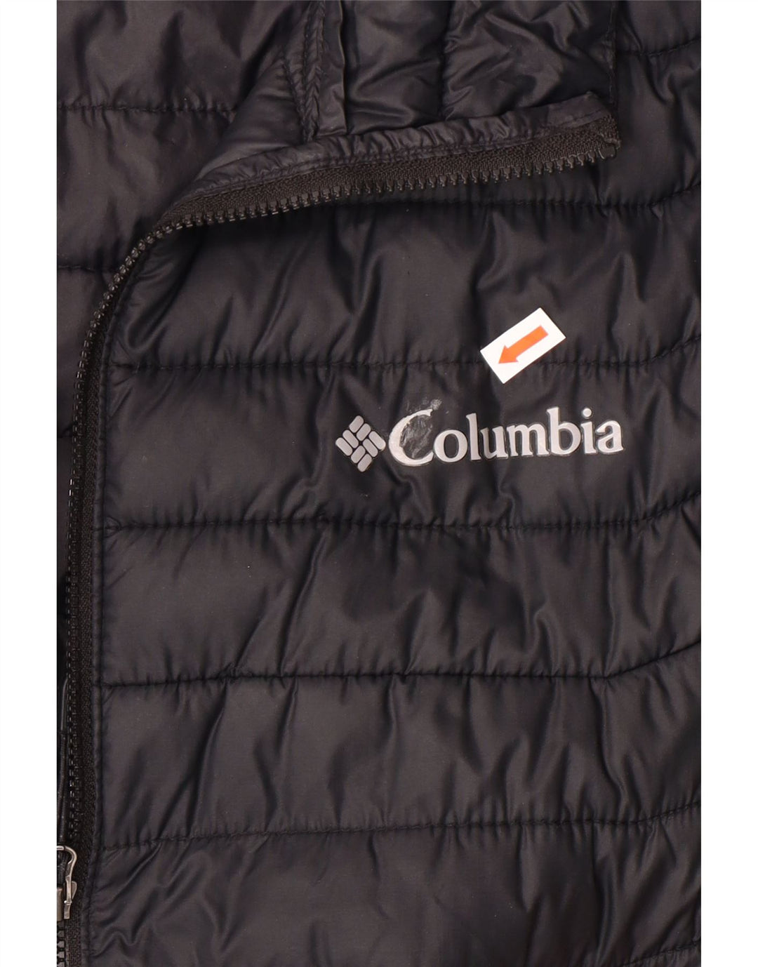 COLUMBIA Mens Padded Gilet UK 40 Large Black Nylon