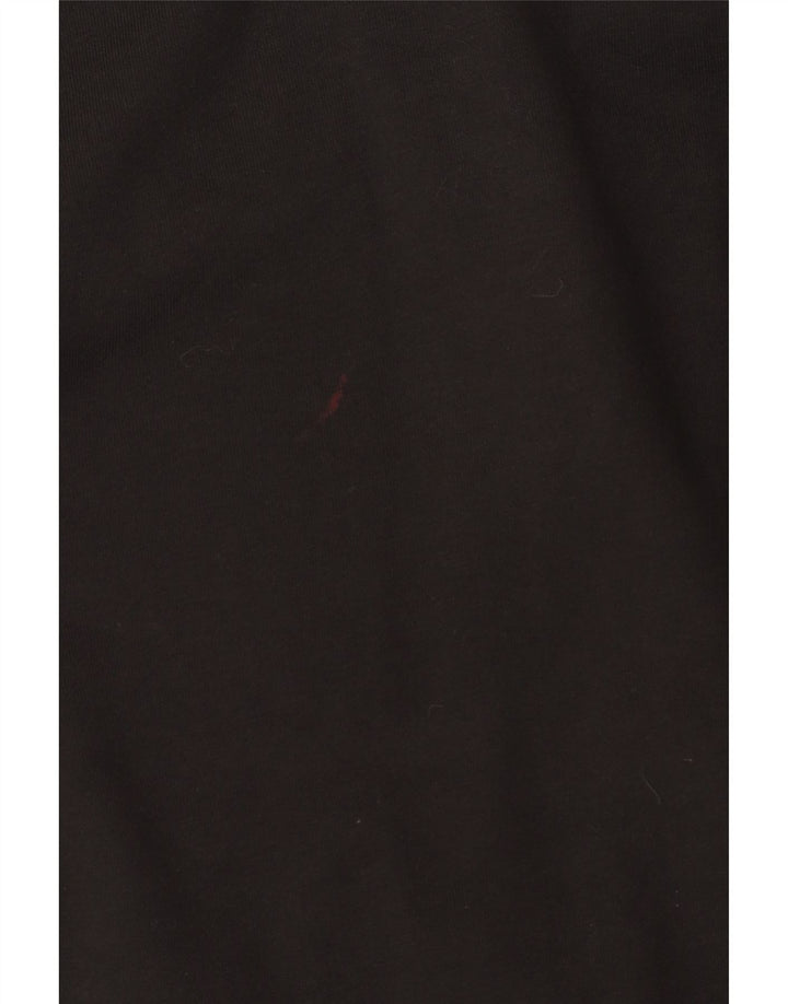 Animal Mens Tracksuit Top Jacket Large Black Cotton