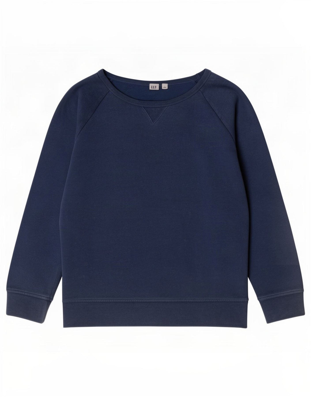 Gap Womens Sweatshirt Jumper UK 14 Medium Blue Cotton