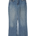 Topshop Womens Bootcut Jeans W28 L32 Blue Cotton