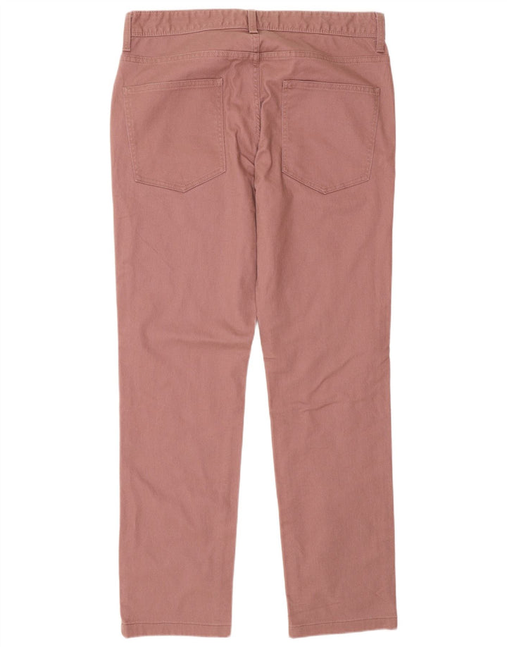 Angelo Litrico Mens Slim Jeans W33 L32 Pink Cotton