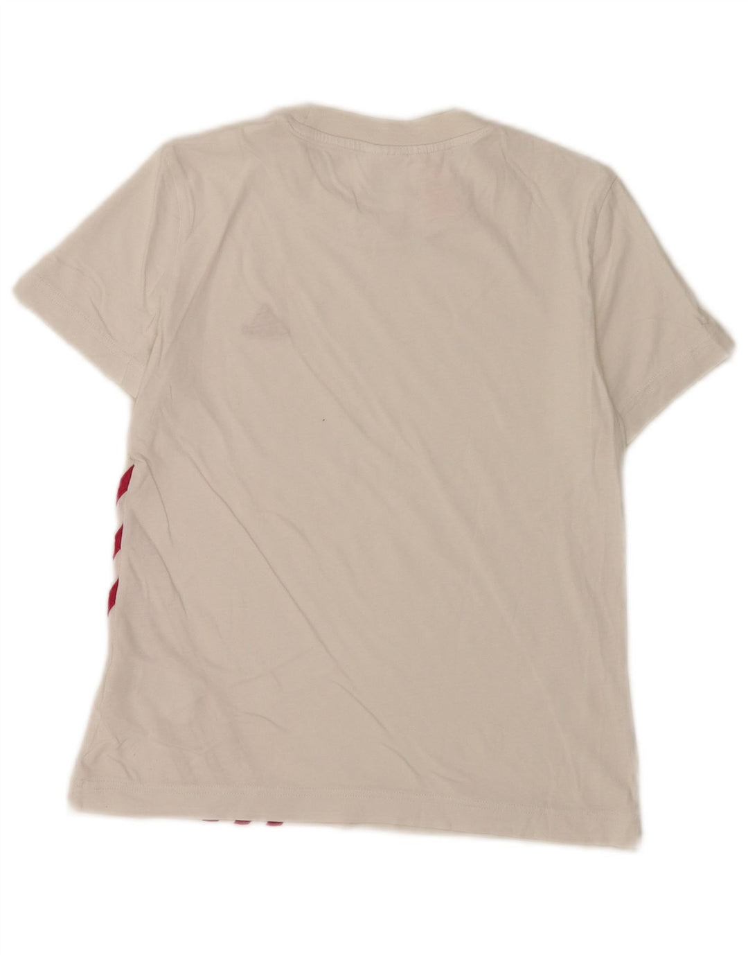 Adidas Boys T-Shirt Top 11-12 Years White Cotton