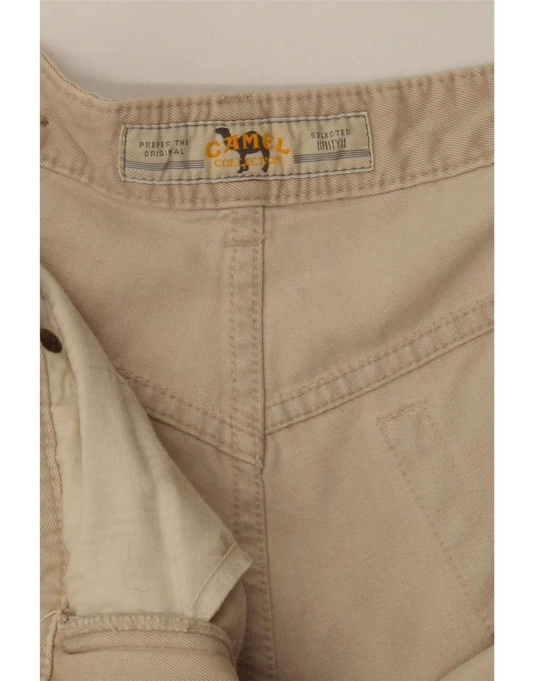 CAMEL ACTIVE Mens Capri Jeans W34 L20 Beige