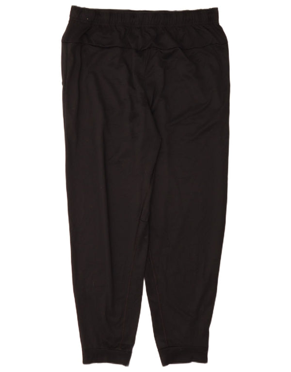 Nike Mens Tracksuit Trousers Joggers Large Black Polyester