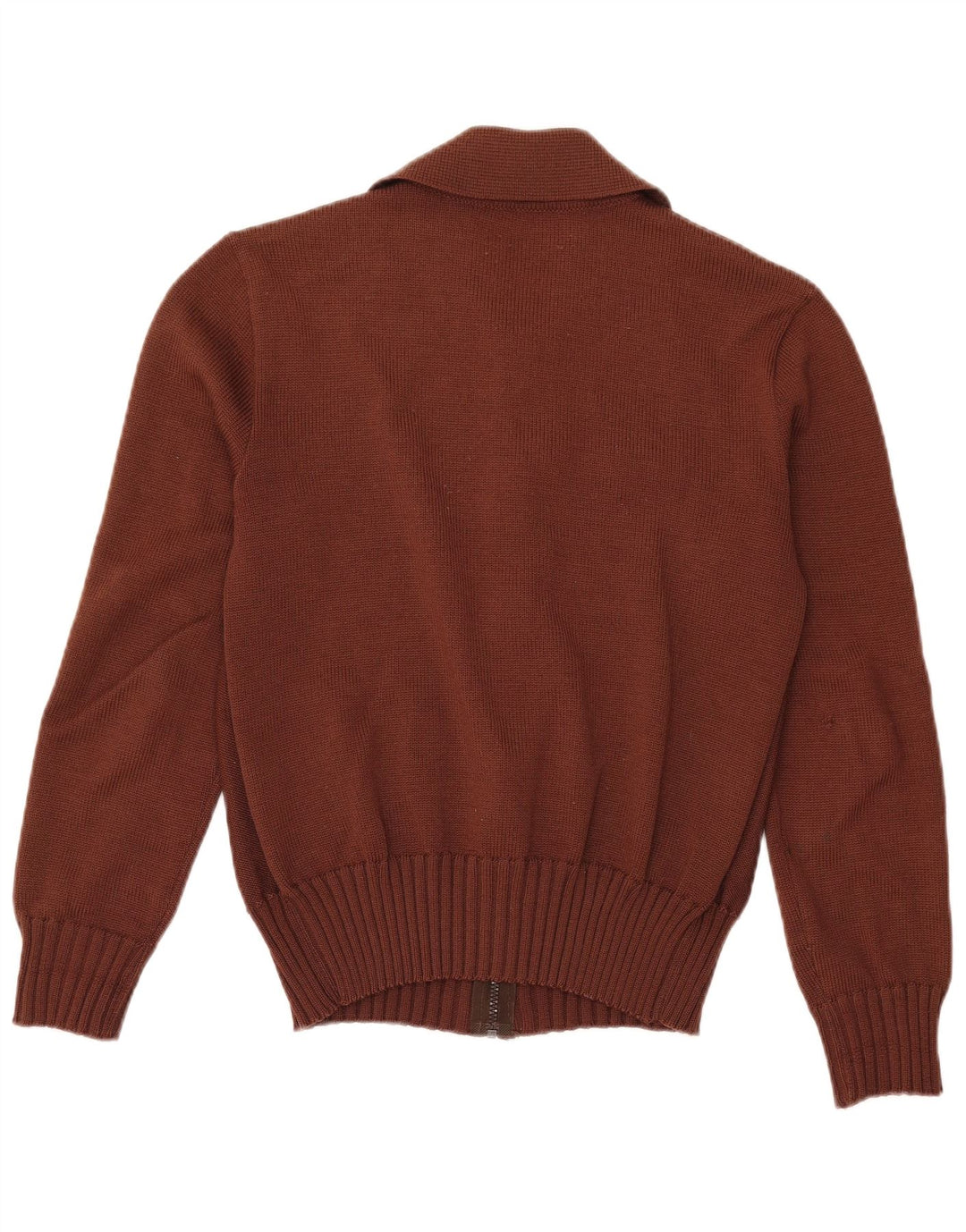 Rainbow Womens Cardigan Sweater IT 48 XL Brown Wool