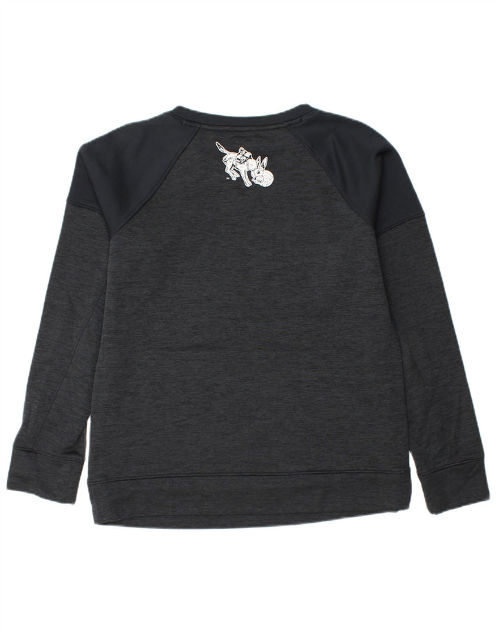 UNDER ARMOUR Womens Cold Gear Sweatshirt Jumper UK 14 Medium Black