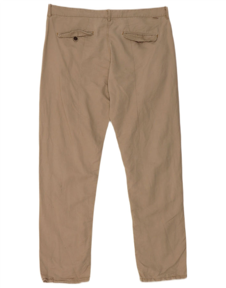 Levi's Mens Straight Chino Trousers W28 L32 Grey Cotton