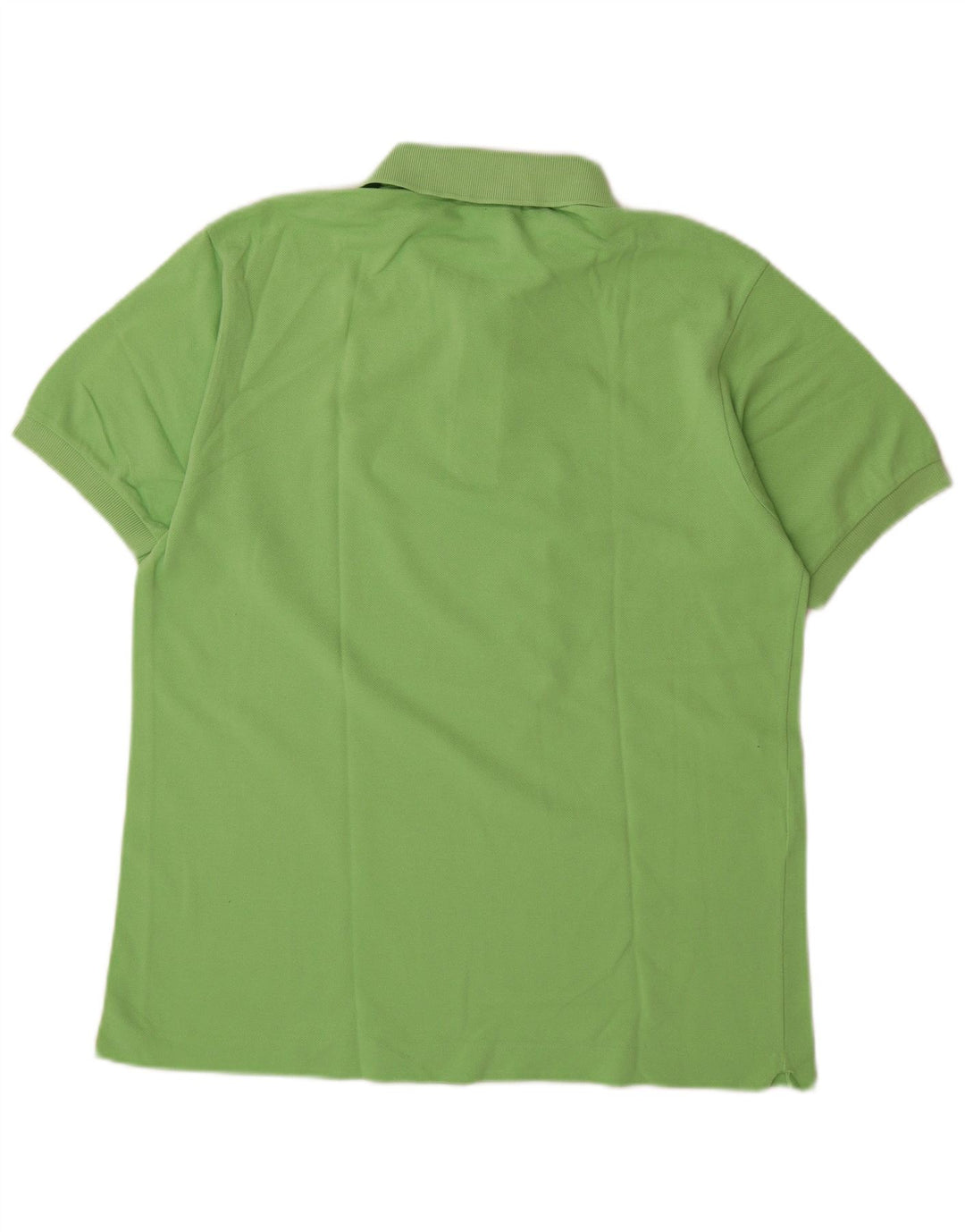 Lacoste Mens Polo Shirt Size 4 Medium Green Cotton