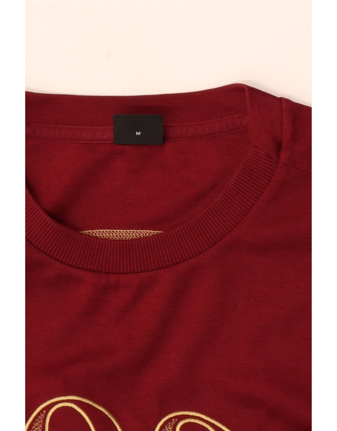 Hugo Boss Mens Graphic Sweatshirt Jumper Medium Burgundy