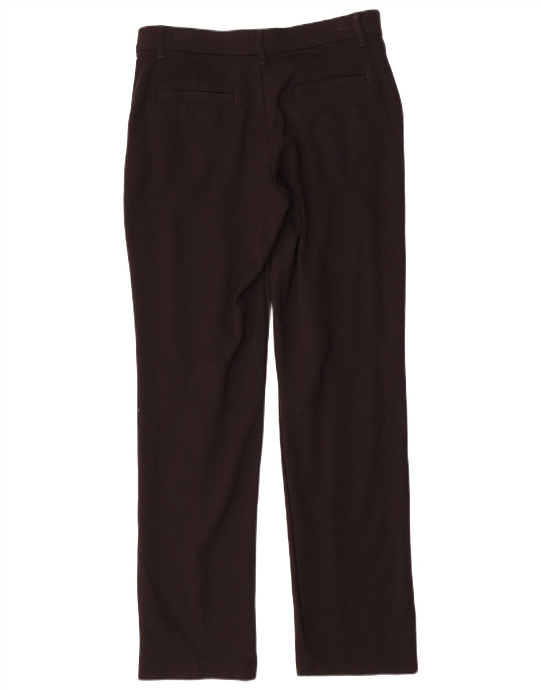 LEE Womens Regular Fit Mid Rise Suit Trousers US 8 Medium W30 L32 Black