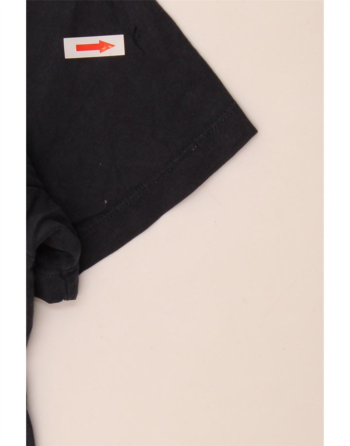 JACK & JONES Mens T-Shirt Top XS Navy Blue Cotton