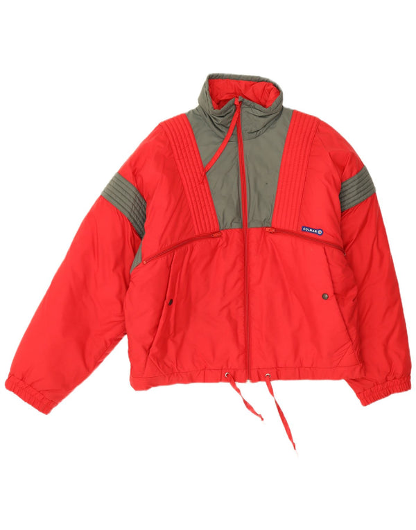 Colmar Womens Ski Jacket IT 46 Large Red Colourblock