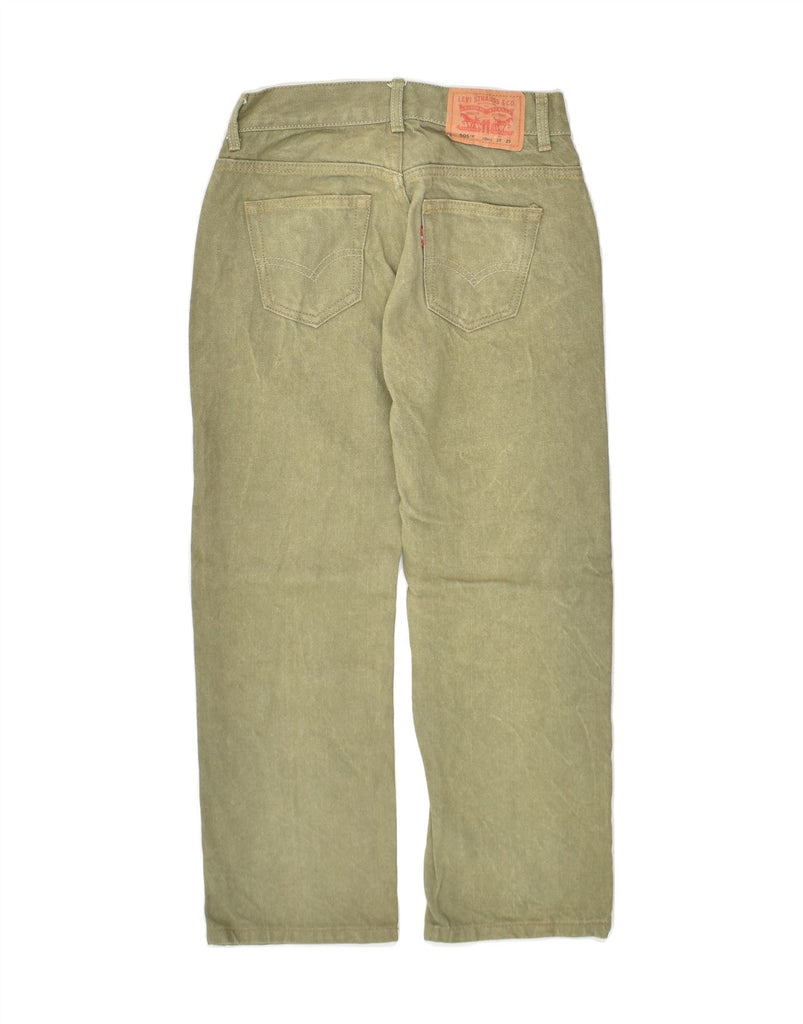 LEVI'S Boys 505 Regular Straight Jeans 9-10 Years W25 L25  Khaki Cotton | Vintage Levi's | Thrift | Second-Hand Levi's | Used Clothing | Messina Hembry 