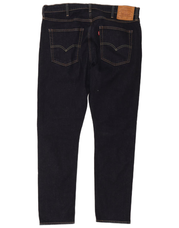 Levi's Mens 512 Slim Tapered Jeans W38 L32 Navy Blue Cotton