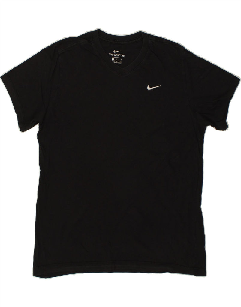 NIKE Mens T-Shirt Top Medium Black Cotton Vintage Nike and Second-Hand Nike from Messina Hembry 