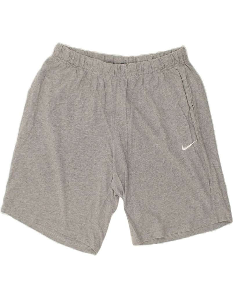 NIKE Mens Sport Shorts XL Grey Cotton | Vintage Nike | Thrift | Second-Hand Nike | Used Clothing | Messina Hembry 