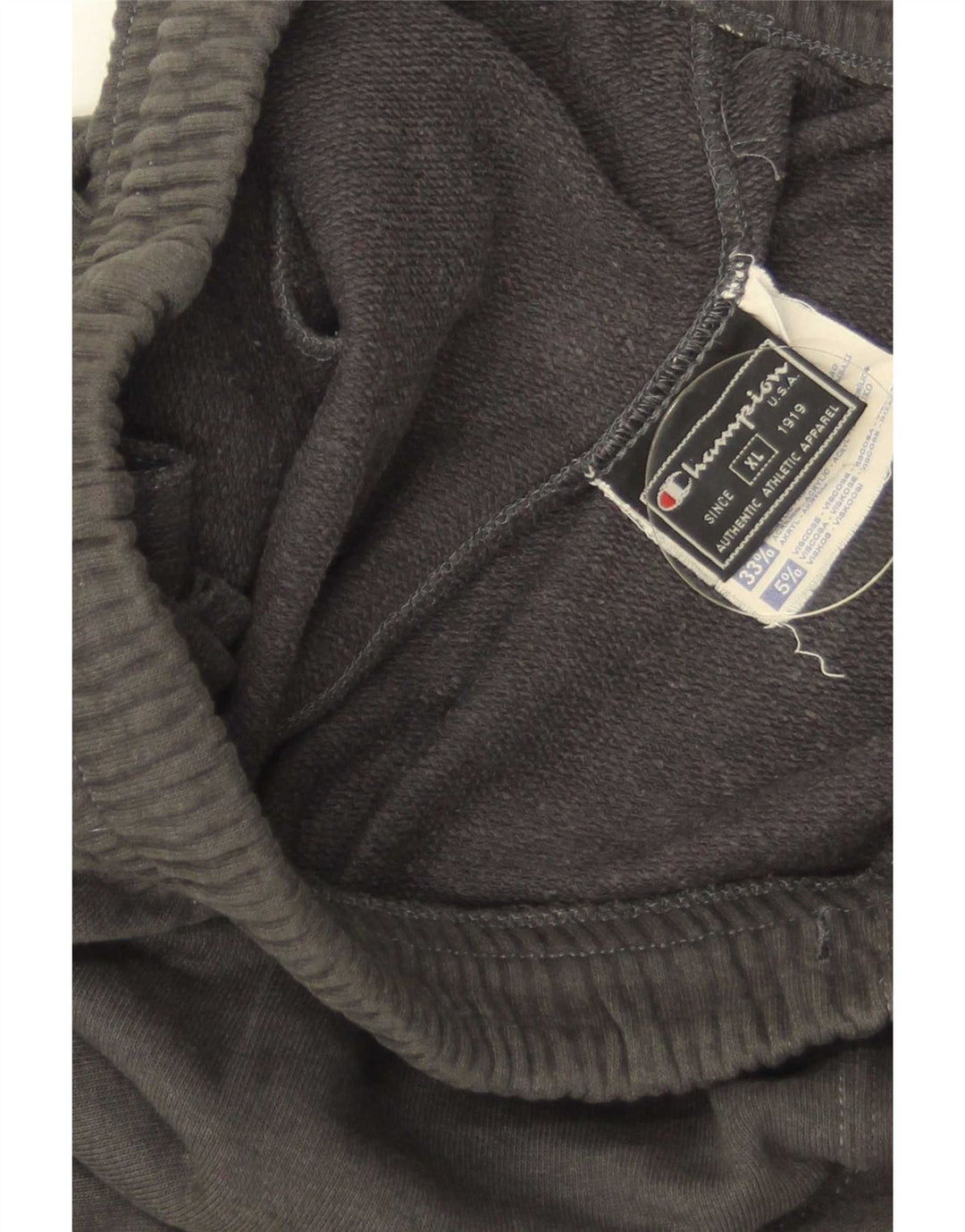 Champion Mens Tracksuit Trousers XL Grey Cotton
