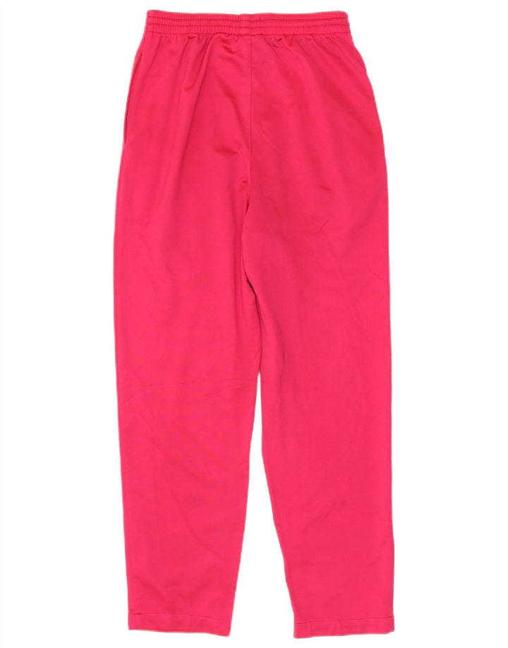 Lotto Womens Tracksuit Trousers UK 8 Small Pink Polyester