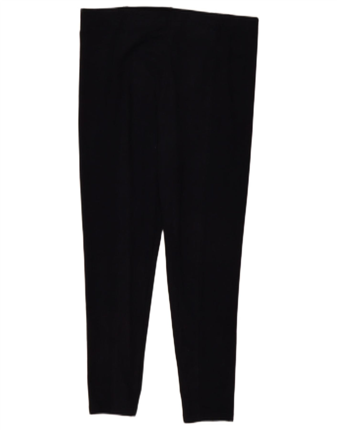 Marks & Spencer Womens Leggings UK 14 Large Navy Blue Polyester