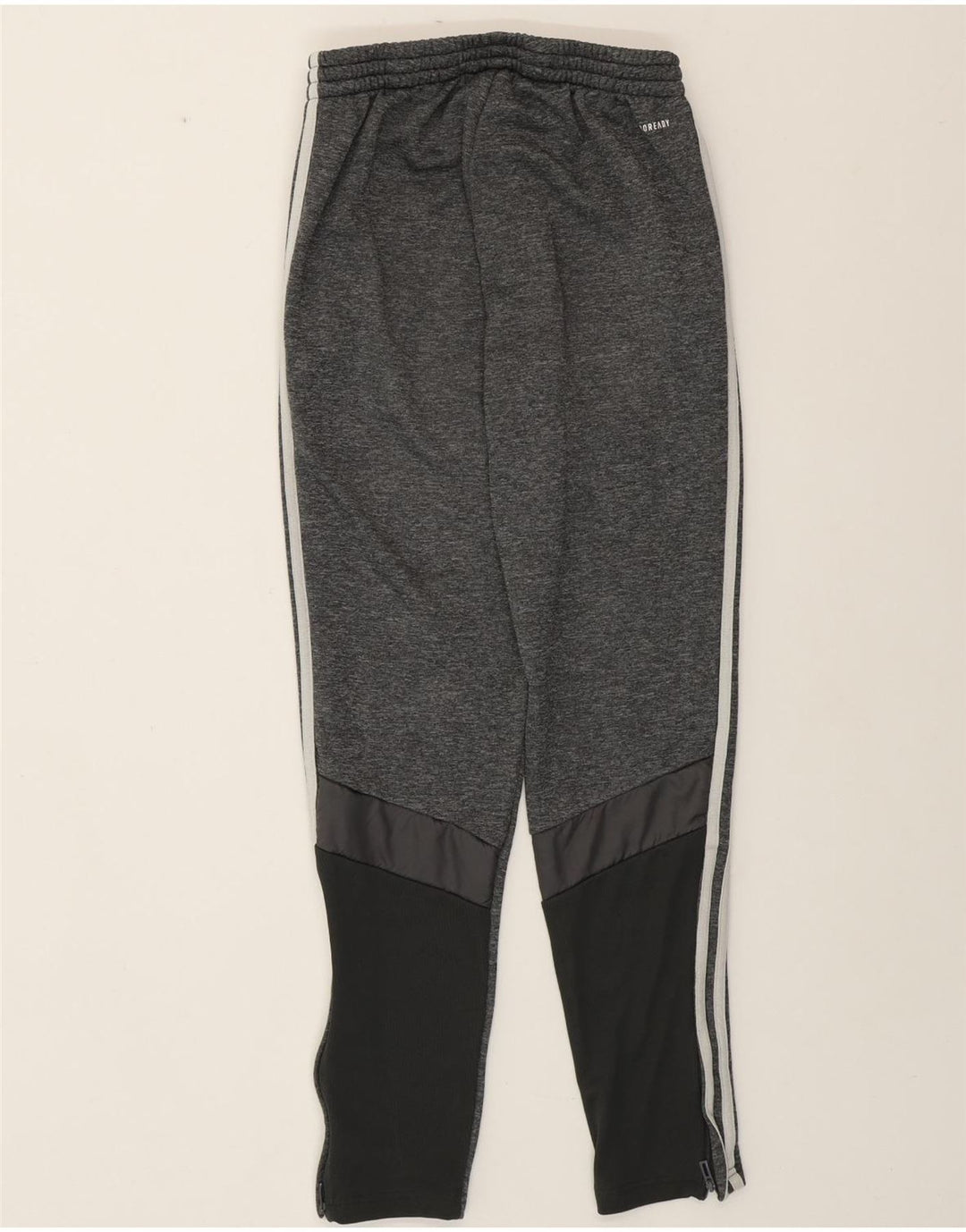 ADIDAS Womens Aeroready Tracksuit Trousers UK 8 Small  Grey Colourblock