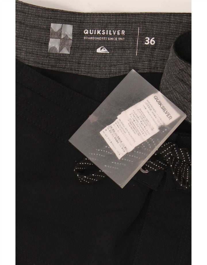 Quiksilver Mens Swimming Shorts Large Black Polyester